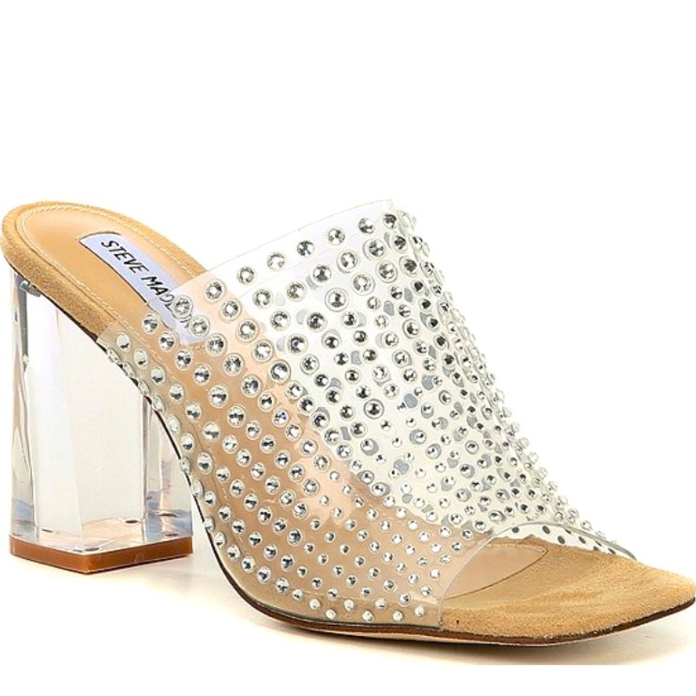 Steve Madden Rhine Stone Mules